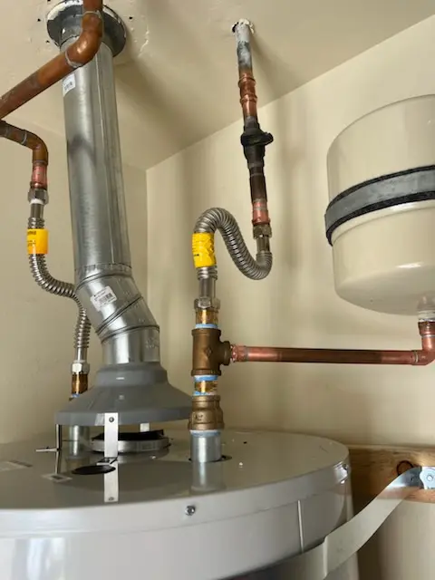 Water heater installation and plumbing repair in South Byfield